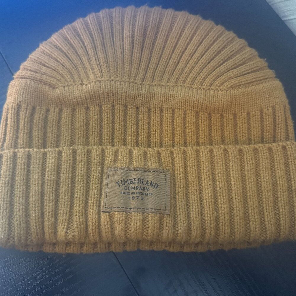 Timberland Hat/Knit Beanie - Tan